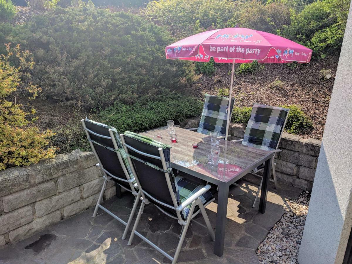 גרימה Ferienwohnung Mit Terrasse מראה חיצוני תמונה
